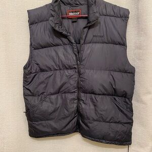 Marmot Black Quilted Vest